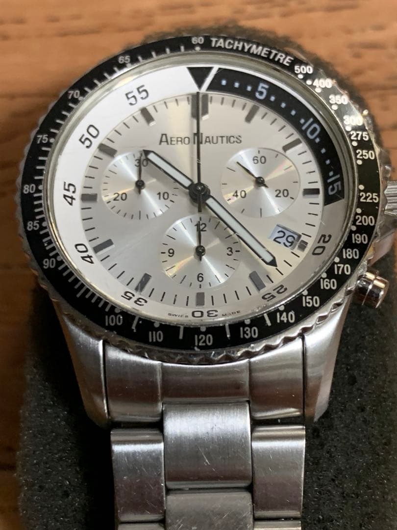 ガ*ン様 アエロノーティックAERO NAUTICS AN5-30クォーツ クロ