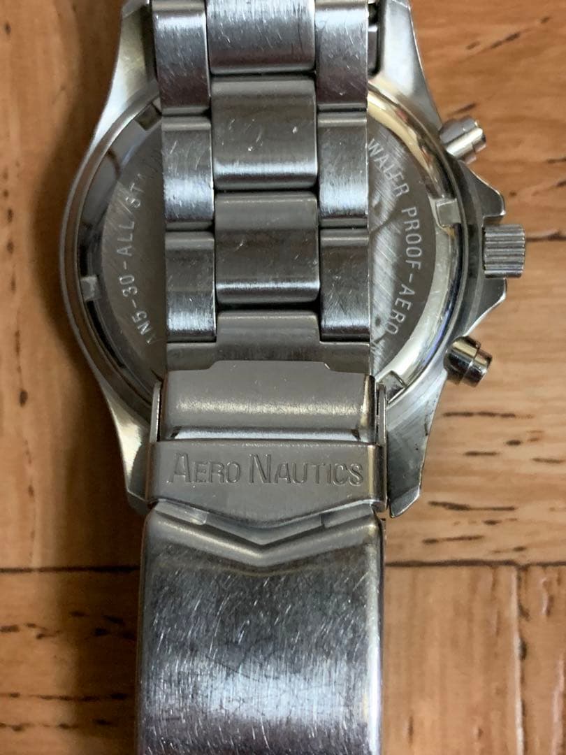 ガ*ン様 アエロノーティックAERO NAUTICS AN5-30クォーツ クロ