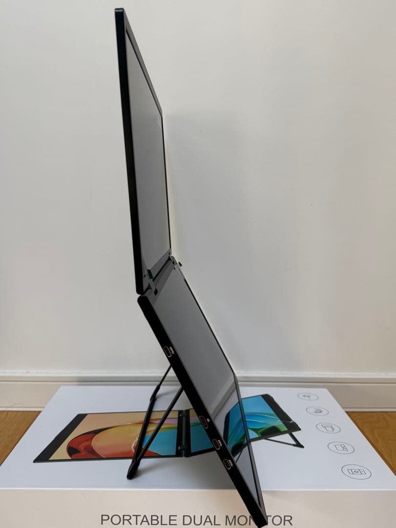 ポータブルデュアルモニター 15.6型デュアル　USB-C minHDMI