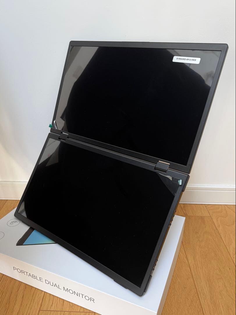 ポータブルデュアルモニター 15.6型デュアル　USB-C minHDMI