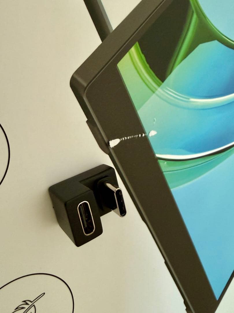 ポータブルデュアルモニター 15.6型デュアル　USB-C minHDMI