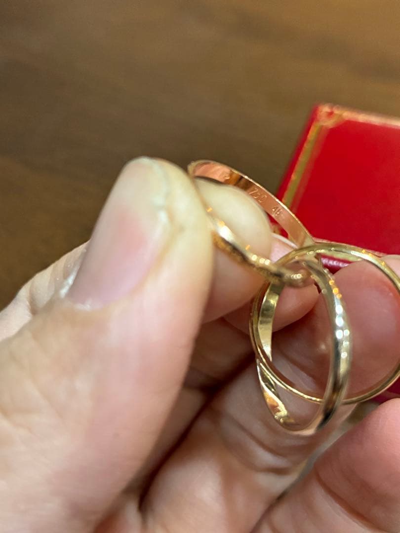 ダ*ヤ様 カルティエ　トリニティ