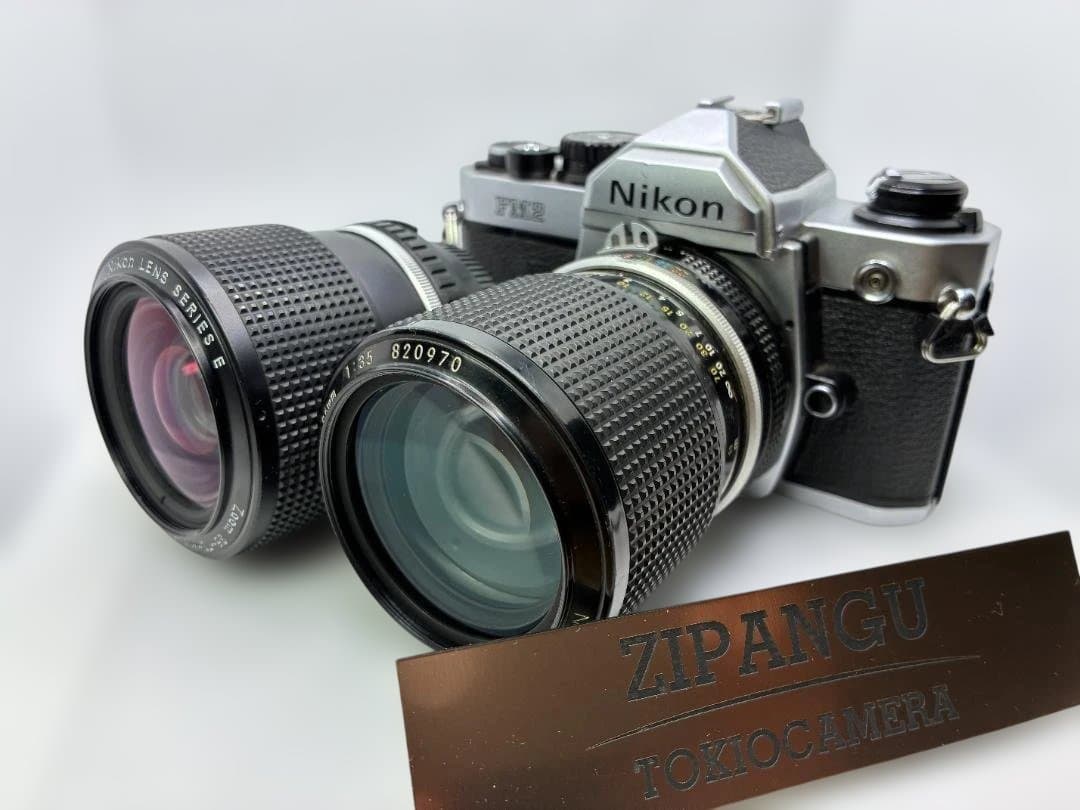 Nikon New FM2 silver 前期ハニカムシャッター幕+ズームレンズ