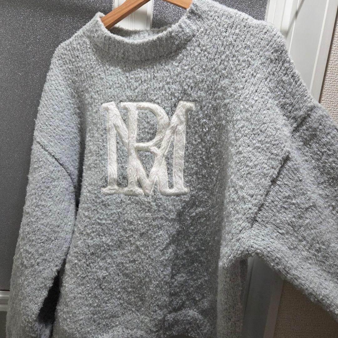 非*示様 rosemuse ロゼミューズ ロゴニット logo AP puffy