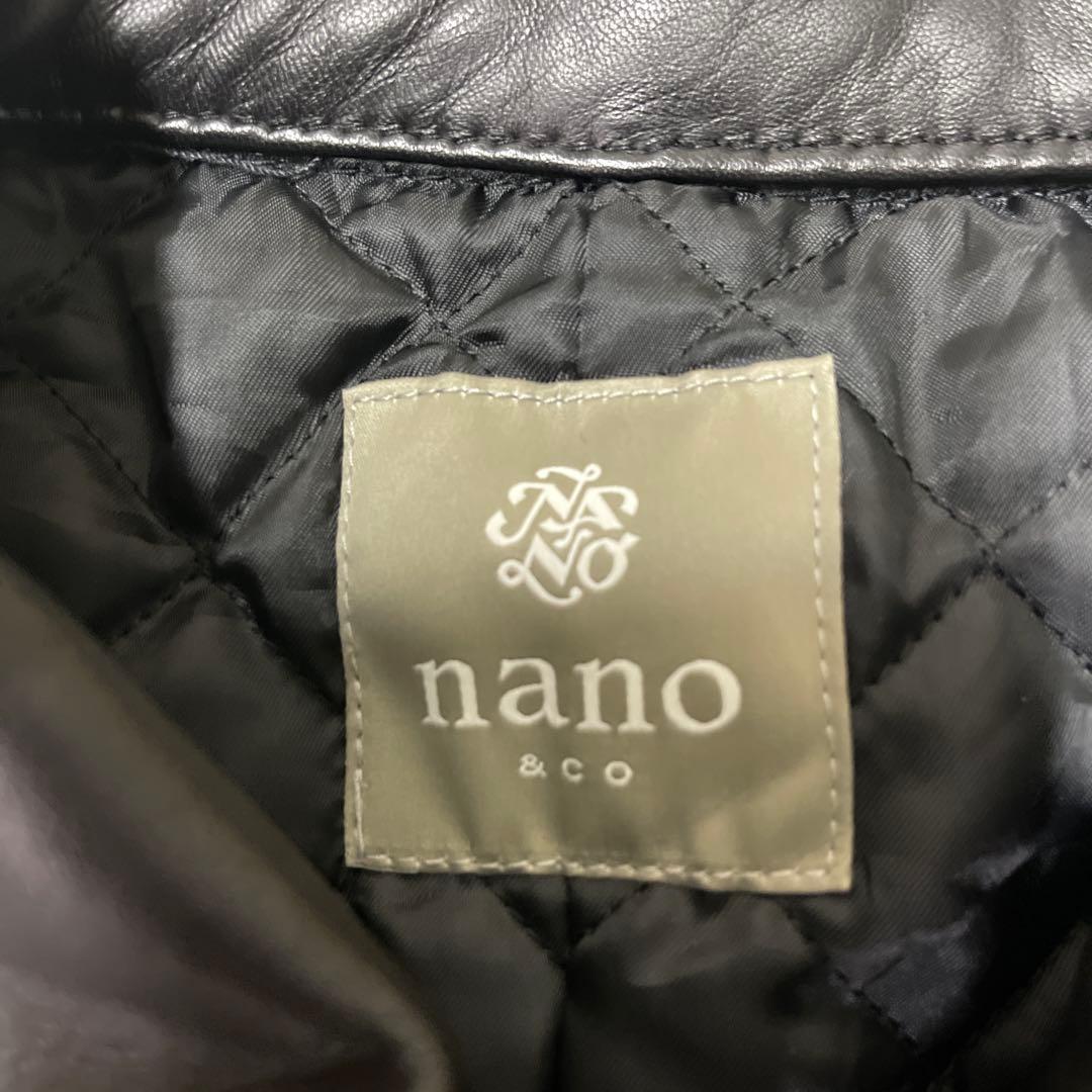 ナノユニバース NANO UNIVERSE シープレザー シングルライダース L