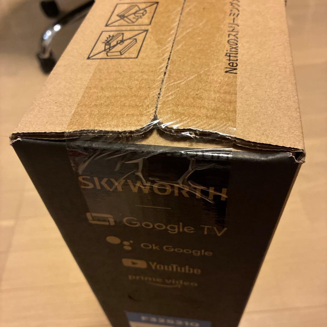 森谷【新品未使用】SKYWORTH GoogleTV スマートテレビ