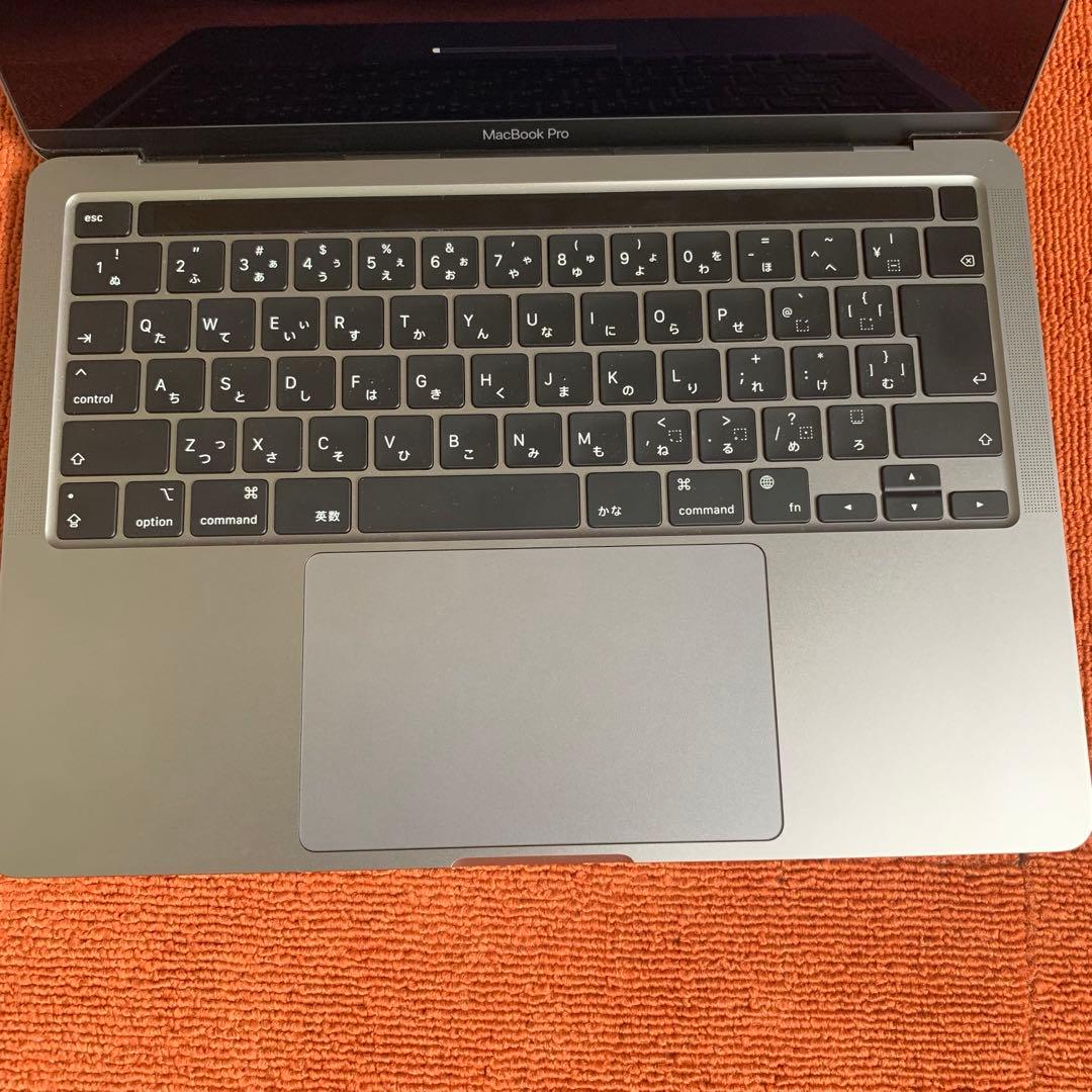 MacBook Pro13 M1 8GB 256GB 充放電34回 残量99%