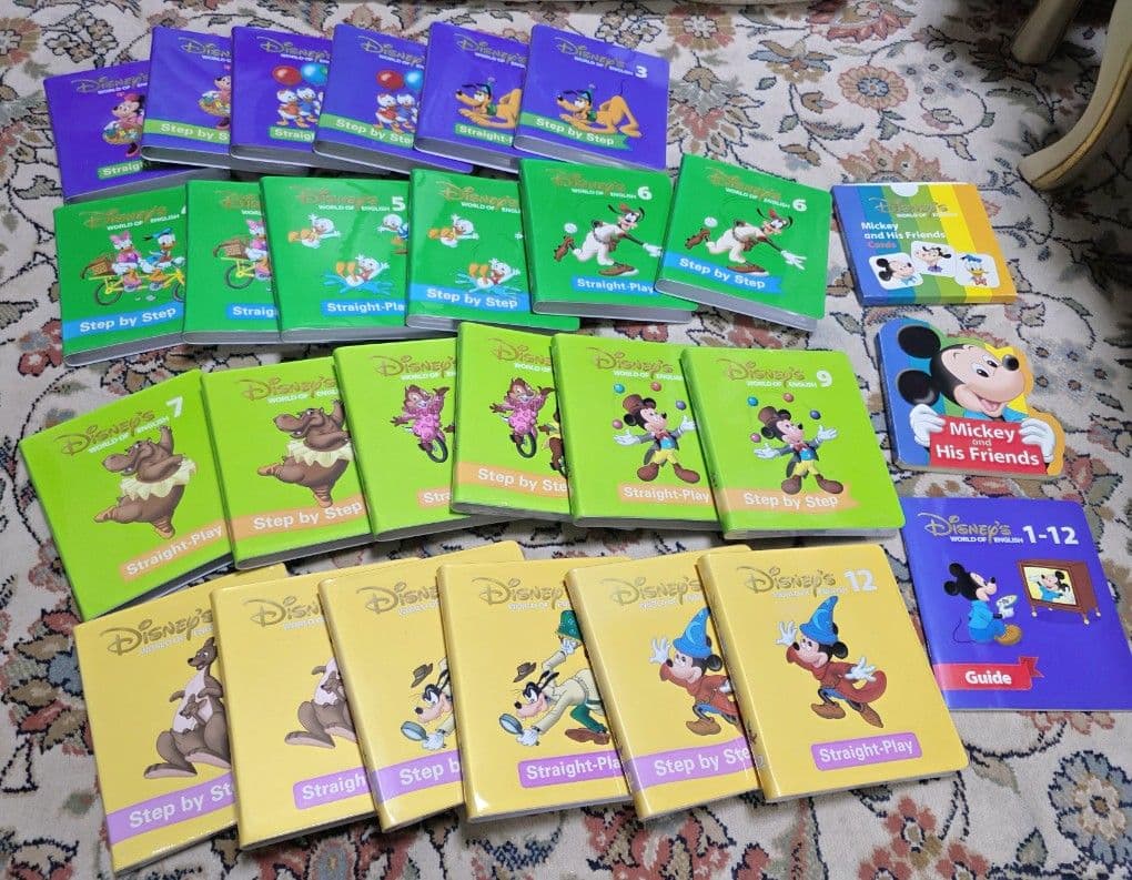 ディズニー 英語 システム 未開封あり