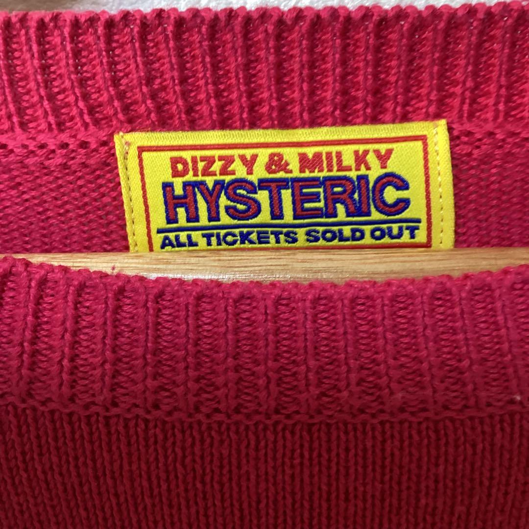 HYSTERIC GLAMOUR ヒステリックグラマー　ロゴニット　セーター