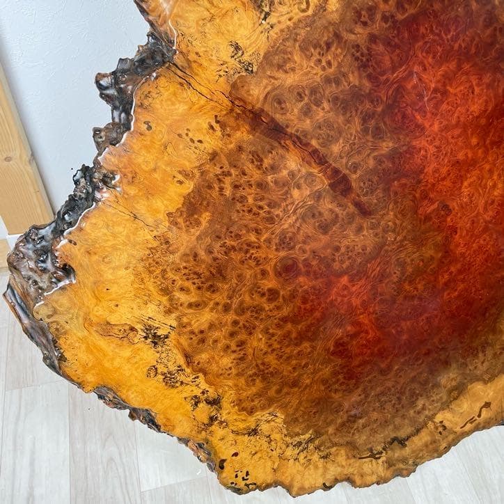 花梨 天然木 一枚板 瘤 瘤杢 花台 座卓 テーブル