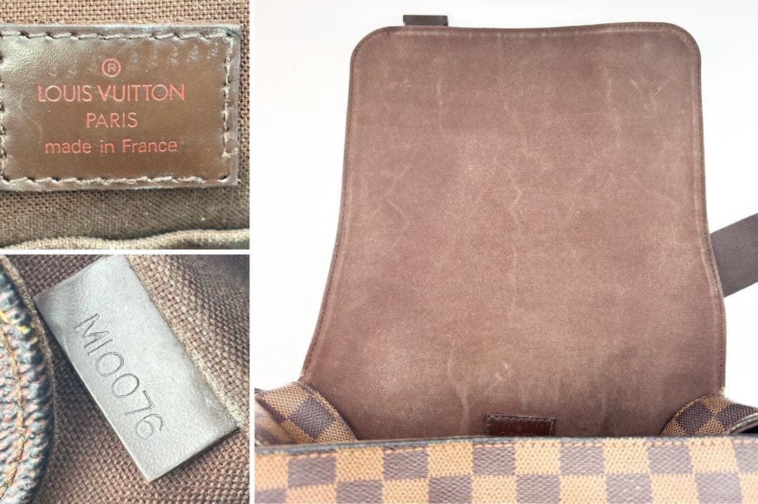 ▲LOUIS VUITTON ダミエ　リポーター メルヴィール ショルダーバッグ