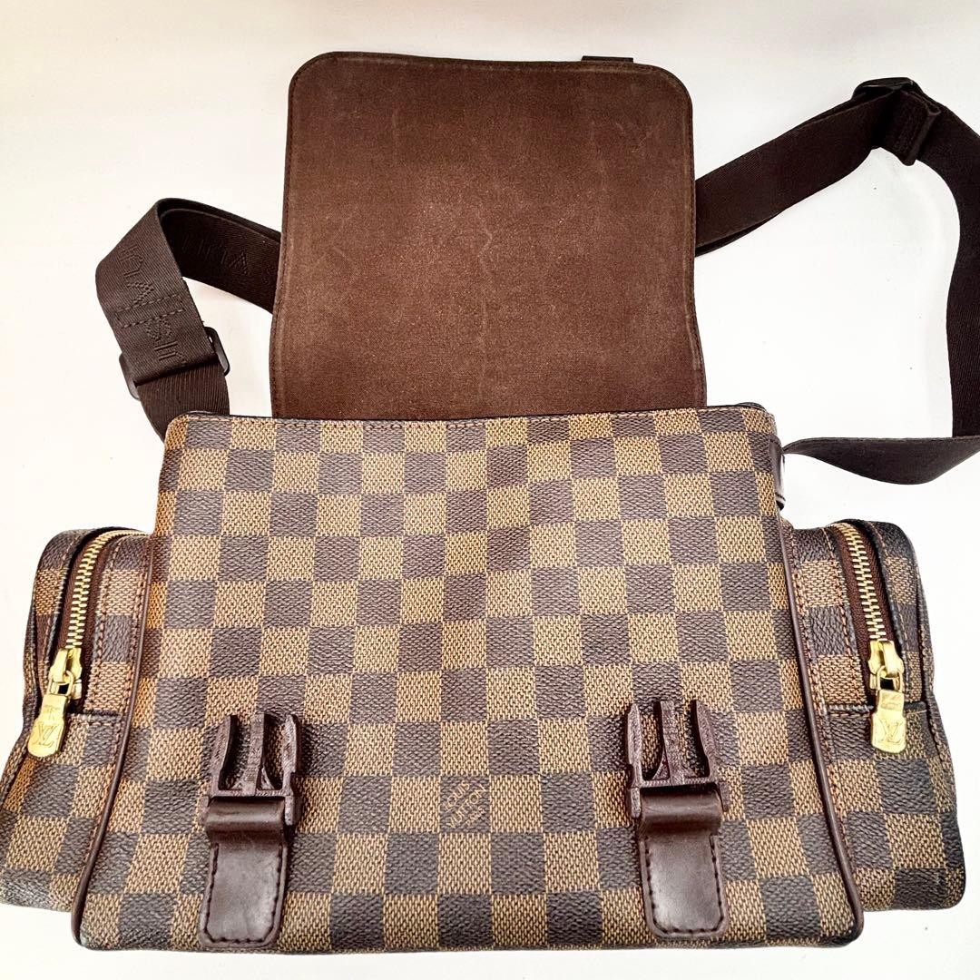 ▲LOUIS VUITTON ダミエ　リポーター メルヴィール ショルダーバッグ