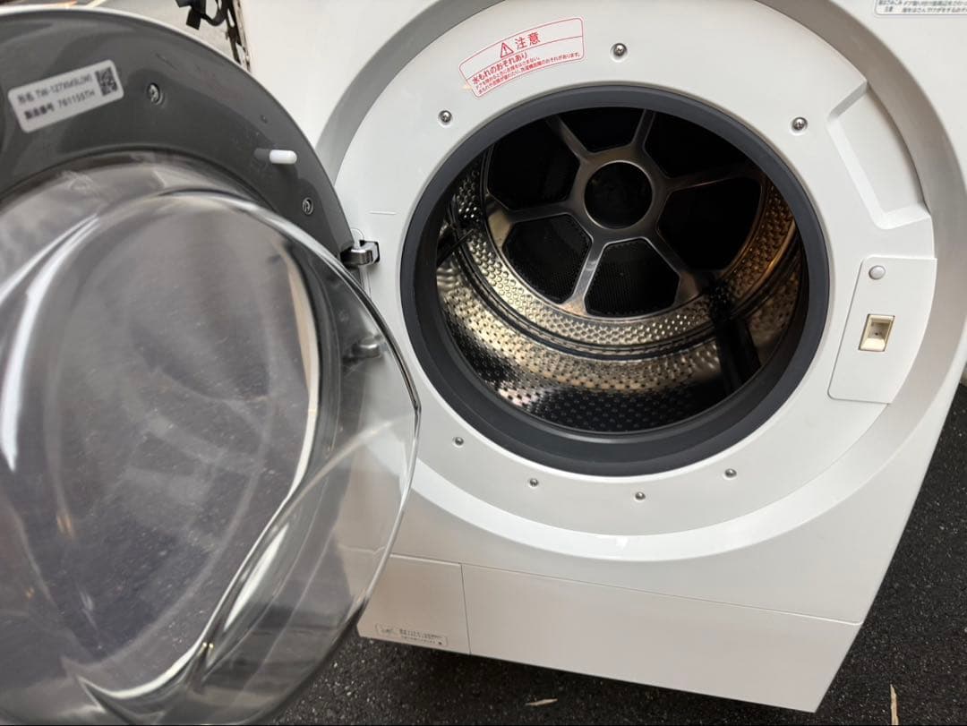 東芝TOSHIBAドラム洗濯機 12/7kg TW-127XM3L