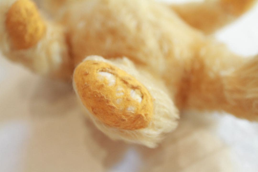 【いちご】アンティーク　テディベア　ぬいぐるみ￼