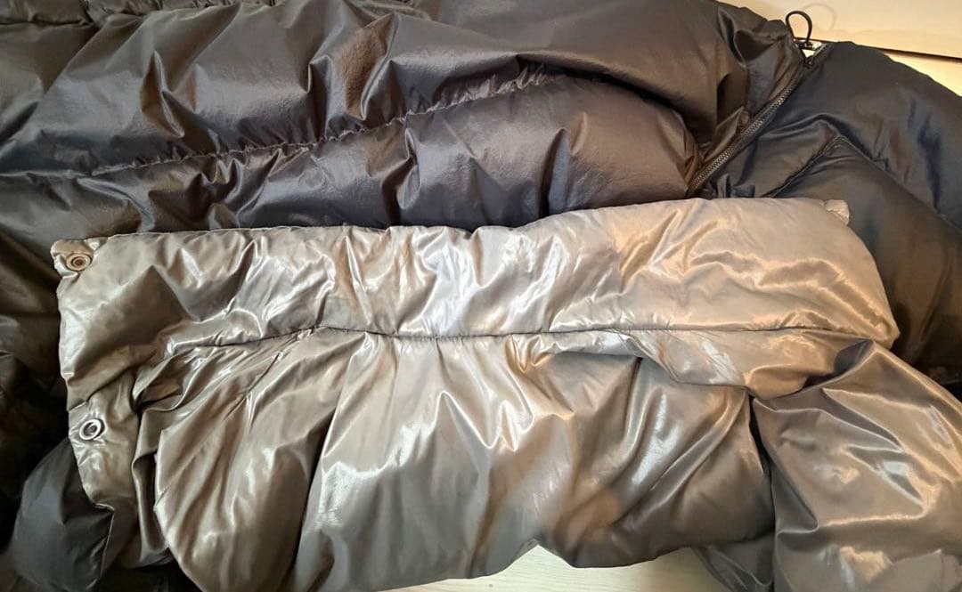 MAISON SPECIAL リバーシブル ダウンコート オーバーチュニック 黒