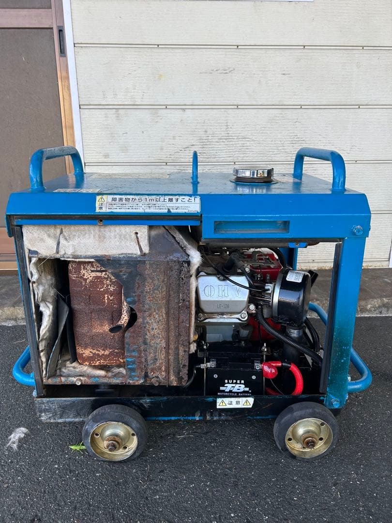 ★ツルミHPJ-5ESM高圧洗浄機防音ガン・高圧ホース・給排水ホースセット