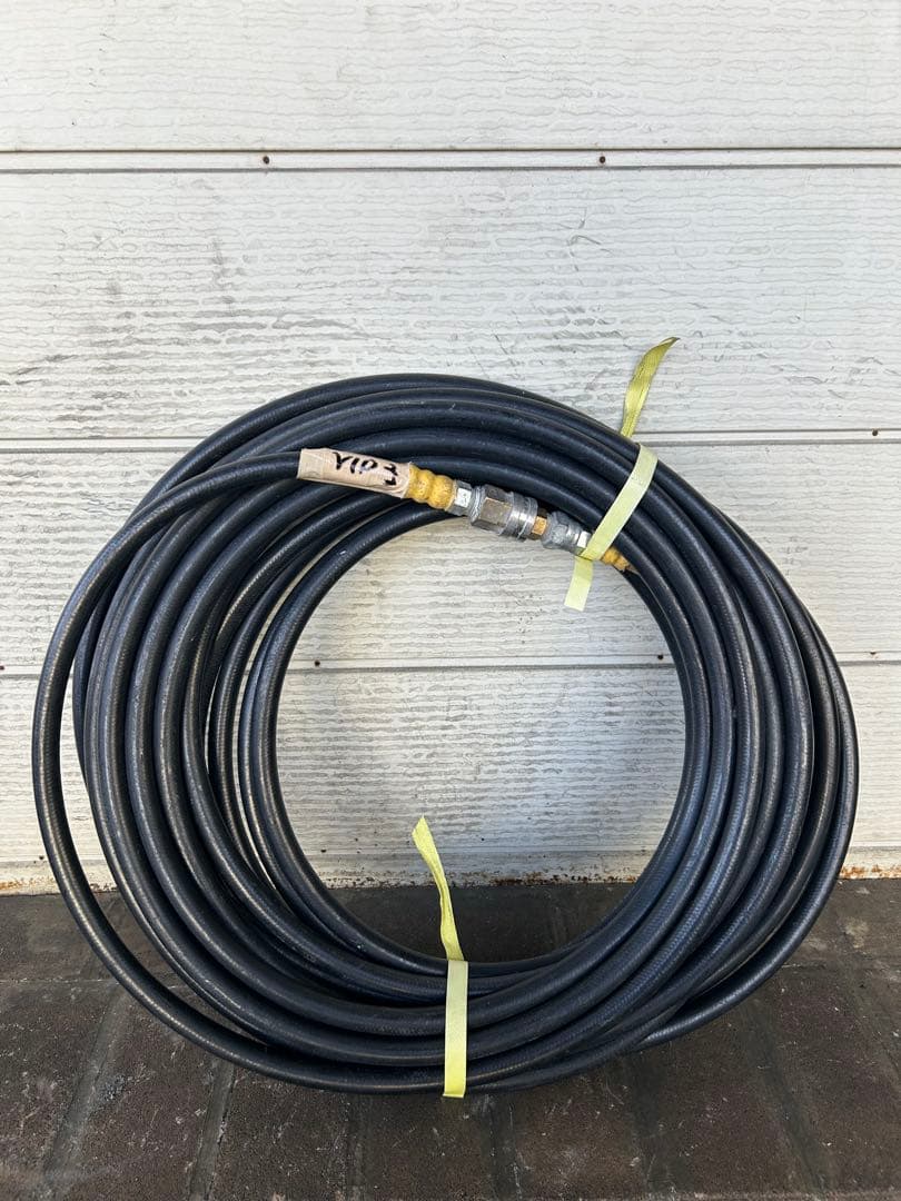 ★ツルミHPJ-5ESM高圧洗浄機防音ガン・高圧ホース・給排水ホースセット