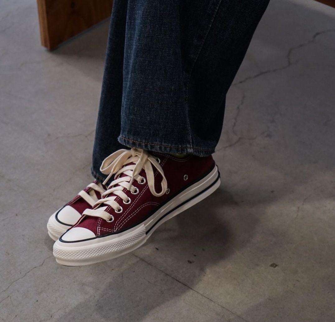 新品★正規店購入★25AW CONVERSE ADDICT マルーン