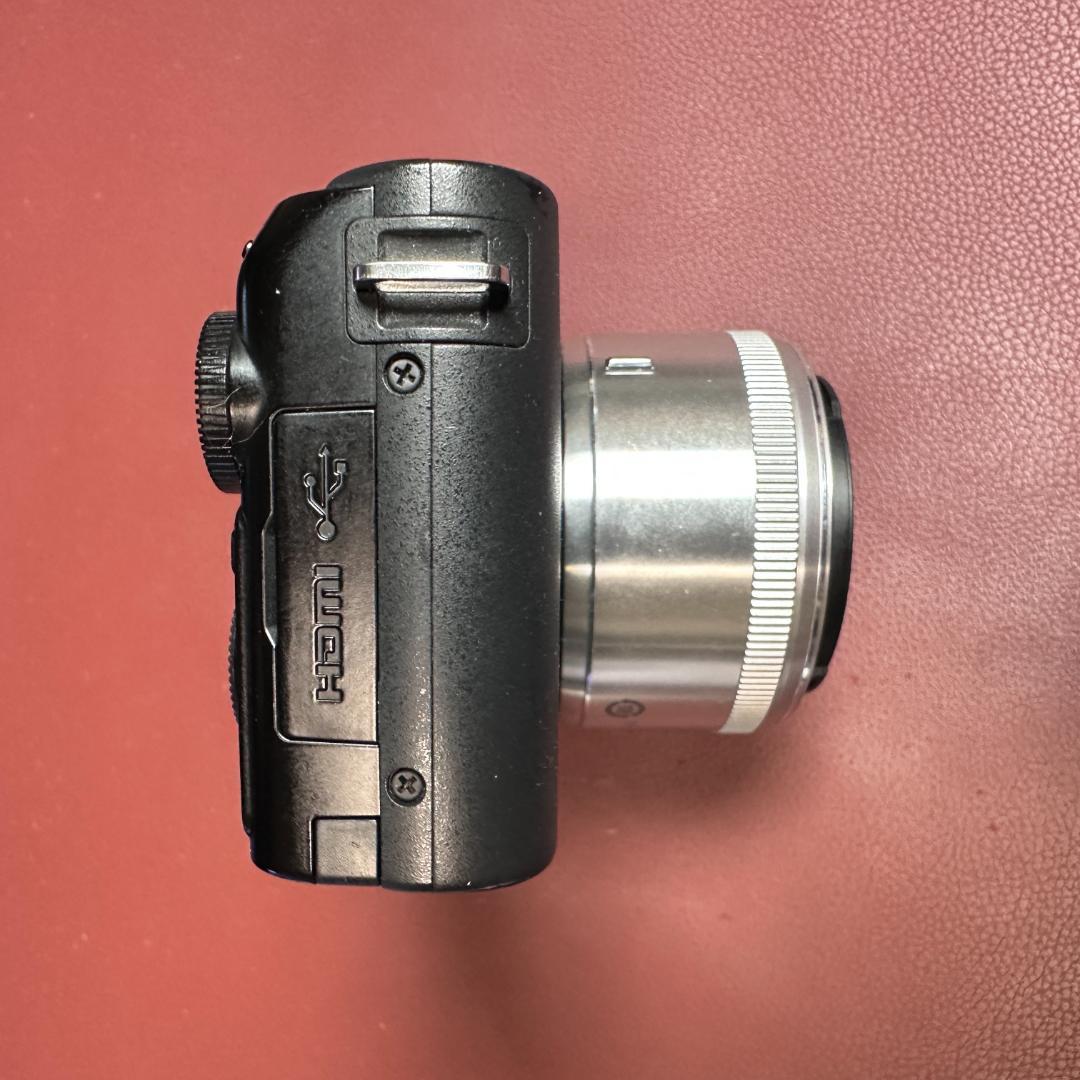 美品】Nikon 1 J2 ブラック ボティ＋単焦点レンズセット SD16GB付