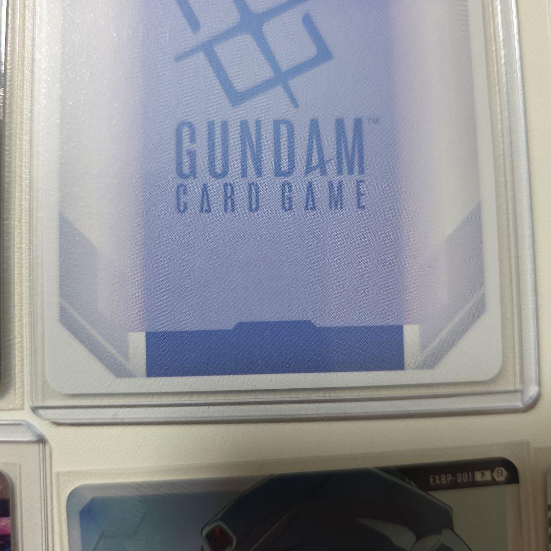 ガンダムカードゲーム　ザクII(シャア用)　パラレル　β版　とおまけ