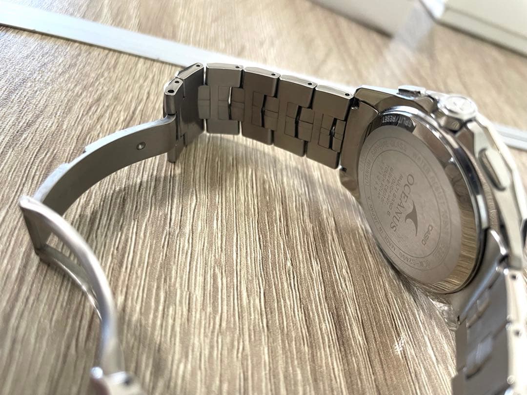 時計 CASIO OCEANUS Manta OCW-S2400-1AJF