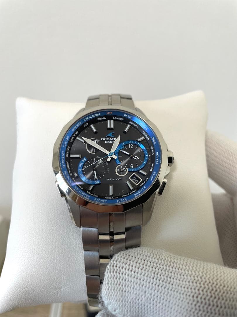 時計 CASIO OCEANUS Manta OCW-S2400-1AJF