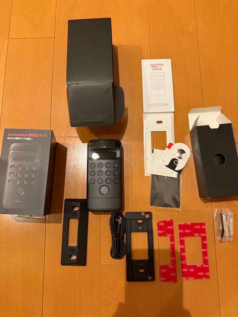 【中古美品・付属品未使用未開封】SwitchBot 顔認証パッド