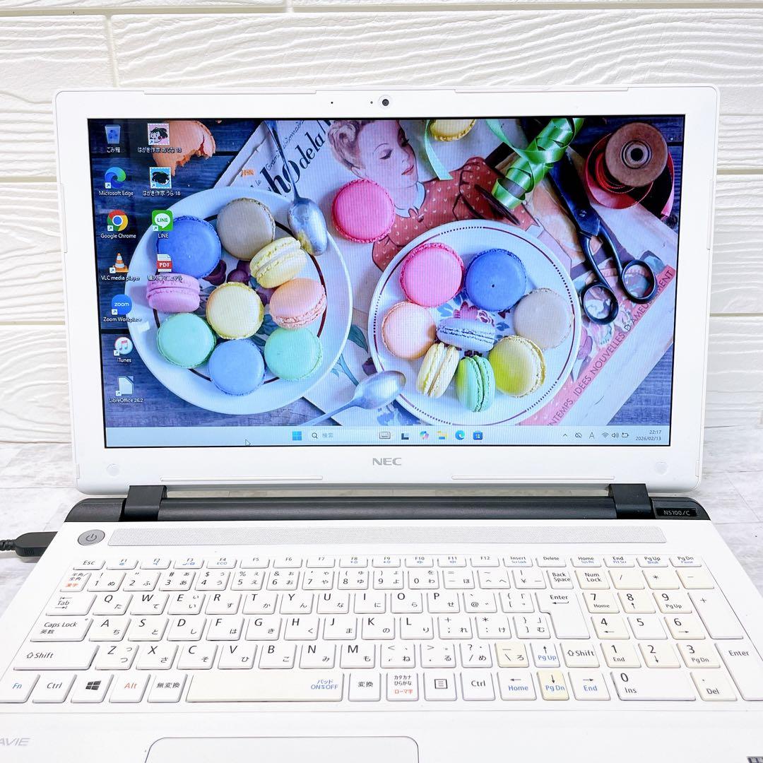 お買い得✨NEC ノートパソコン カメラ DVD windows11 NEC