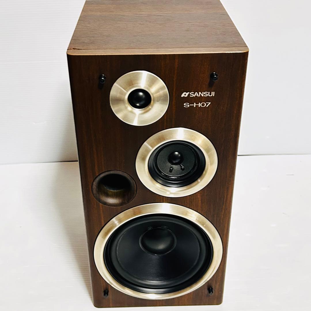 【美品】SANSUI サンスイ　S-H07 LRセット