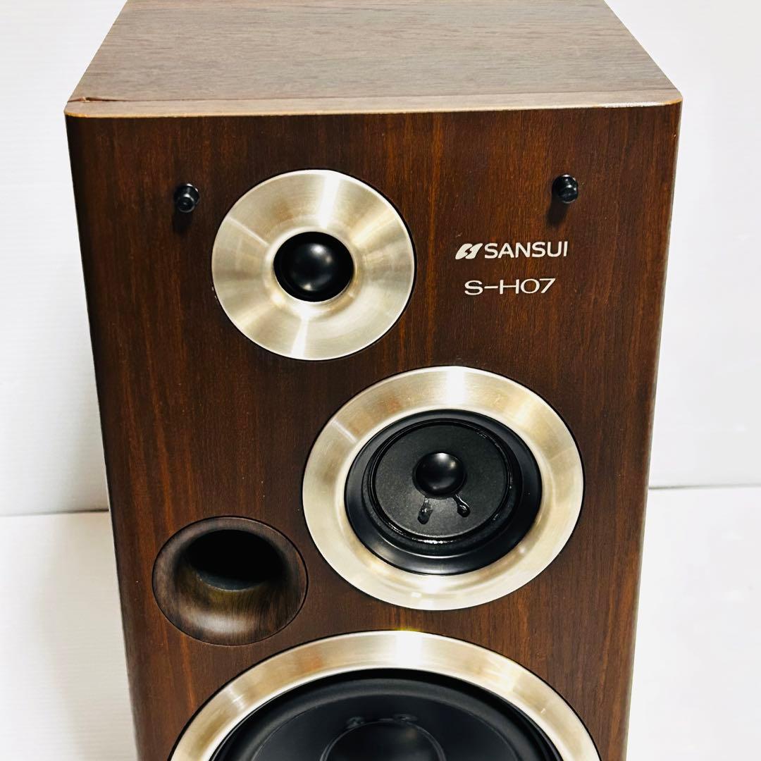 【美品】SANSUI サンスイ　S-H07 LRセット
