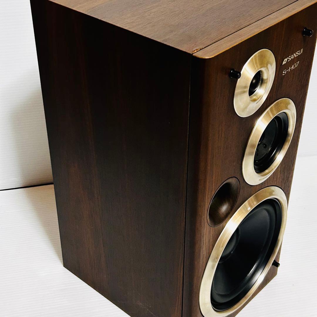 【美品】SANSUI サンスイ　S-H07 LRセット