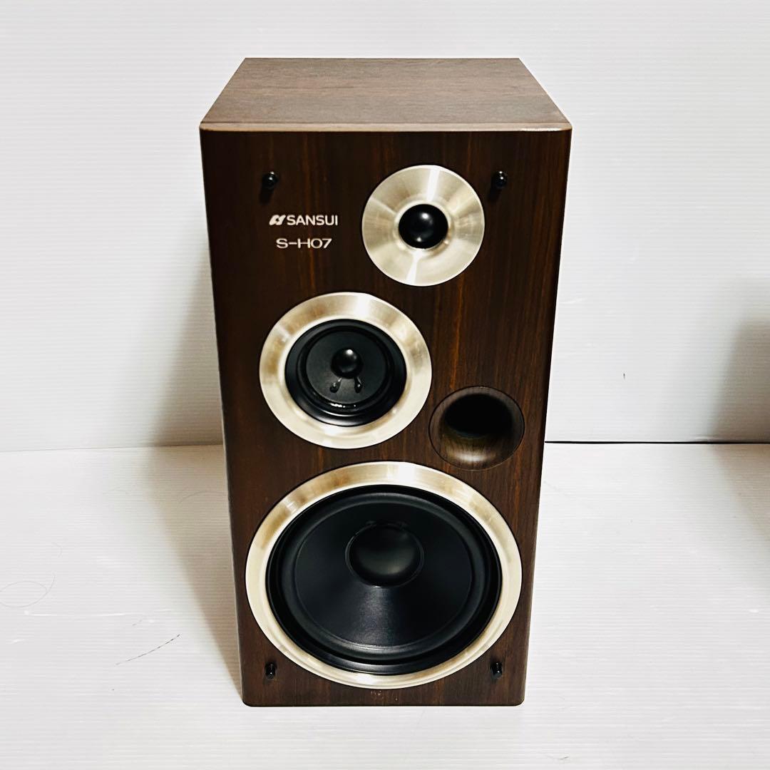 【美品】SANSUI サンスイ　S-H07 LRセット