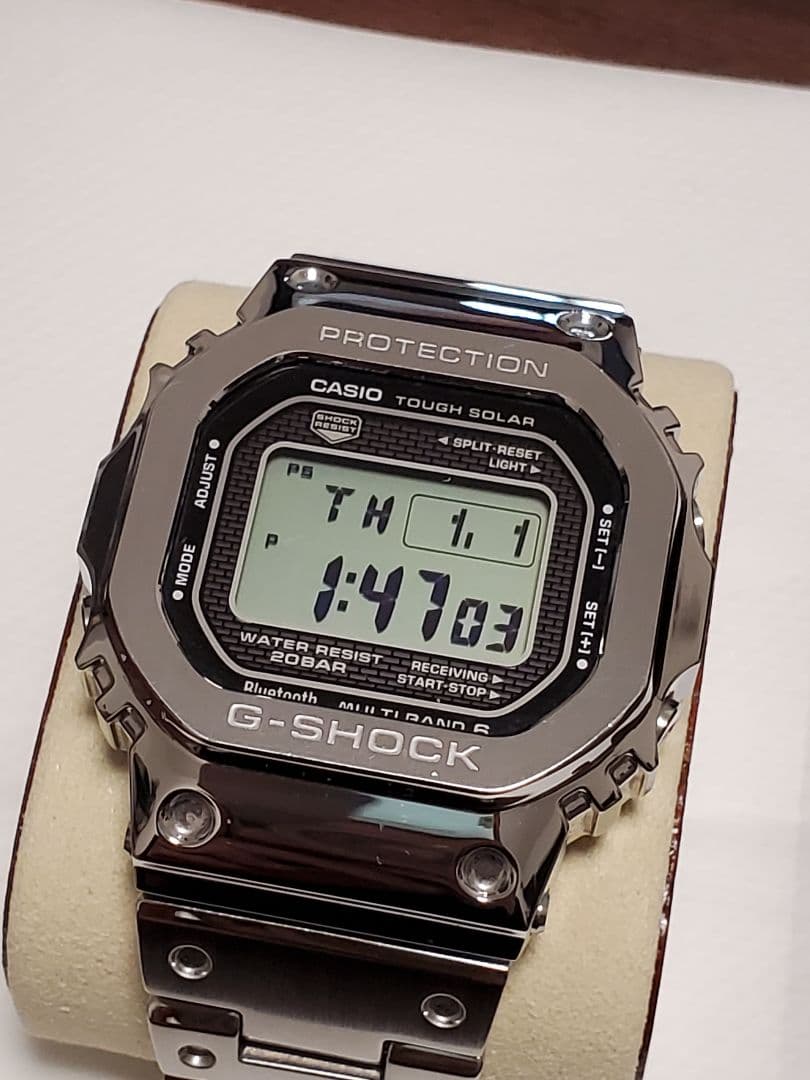 【美品/保証期間内】G-SHOCK タフソーラー GMW-B5000D-1JF