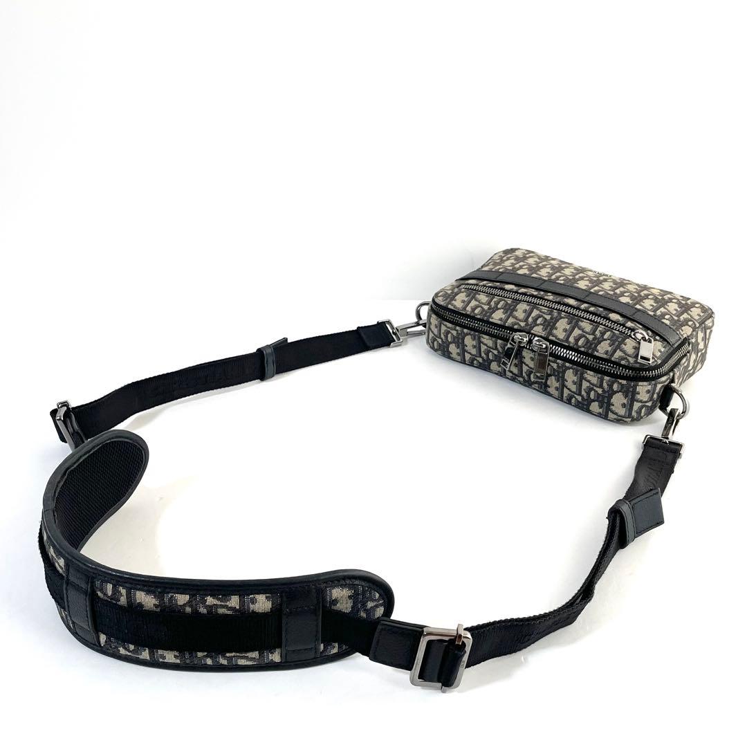 【極美品/RFID】ディオール サファリ オブリーク ショルダーバッグ