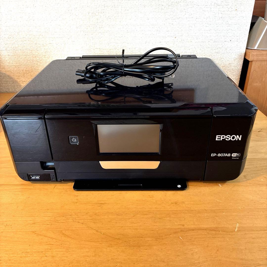 ジャンク品●Epson 複合機 EP-807AB