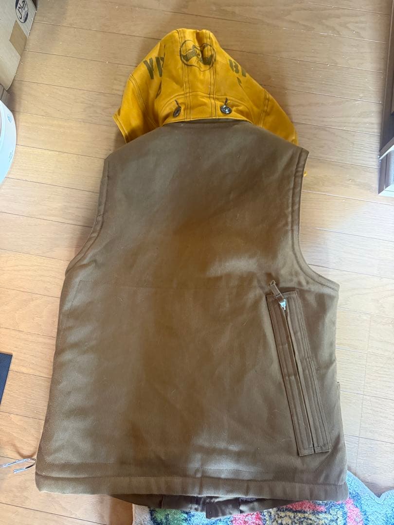 フリーホイーラーズ　ウィンターアヴィエイターズベスト サイズ38 23日まで！