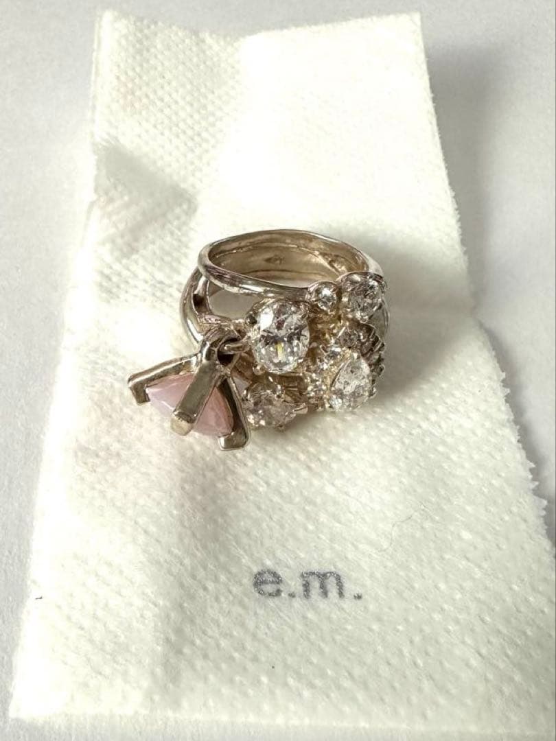 e.m. 14〜15号サイズ ジルコニアリング