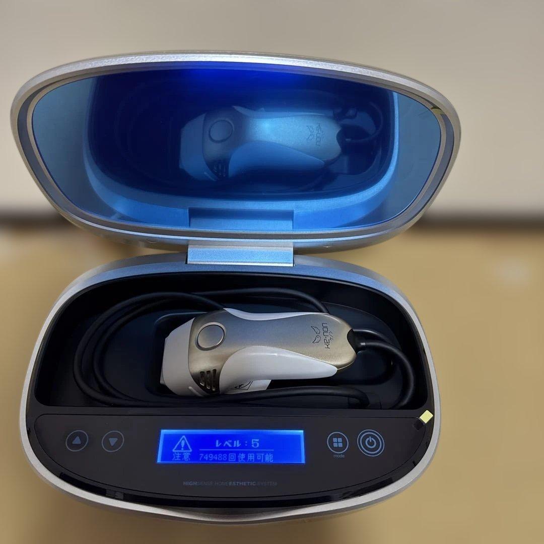 KE-NON 脱毛器 Ver.8.0 ケノン 脱毛器 美顔器 シャンパンゴールド