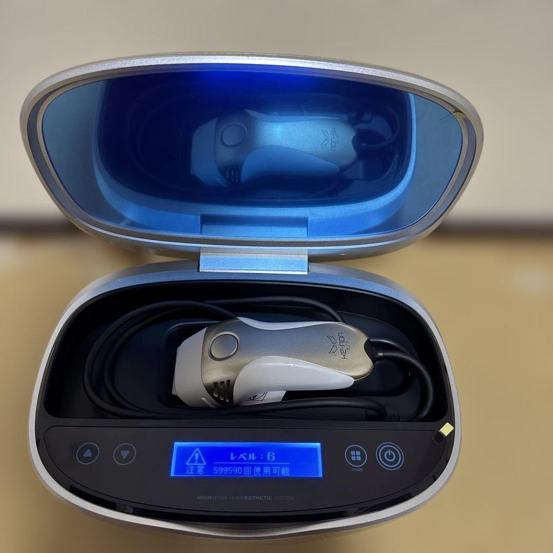 KE-NON 脱毛器 Ver.8.0 ケノン 脱毛器 美顔器 シャンパンゴールド