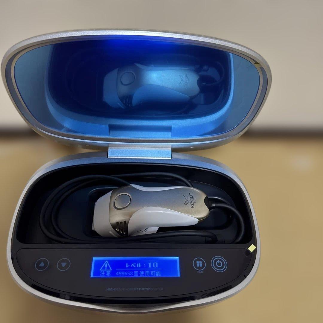 KE-NON 脱毛器 Ver.8.0 ケノン 脱毛器 美顔器 シャンパンゴールド