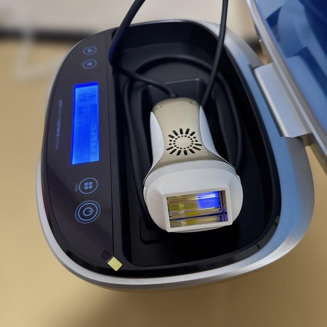 KE-NON 脱毛器 Ver.8.0 ケノン 脱毛器 美顔器 シャンパンゴールド