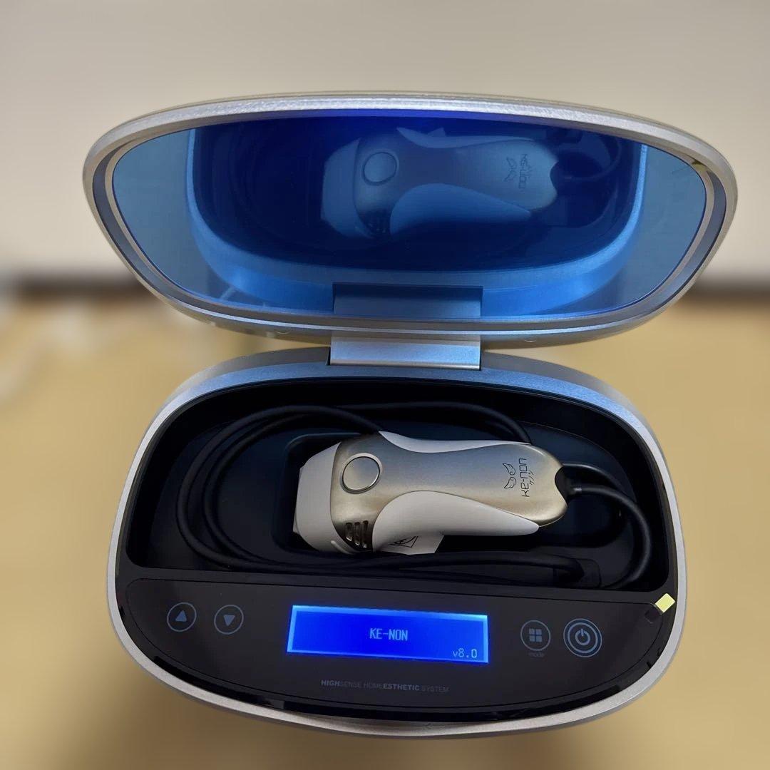 KE-NON 脱毛器 Ver.8.0 ケノン 脱毛器 美顔器 シャンパンゴールド