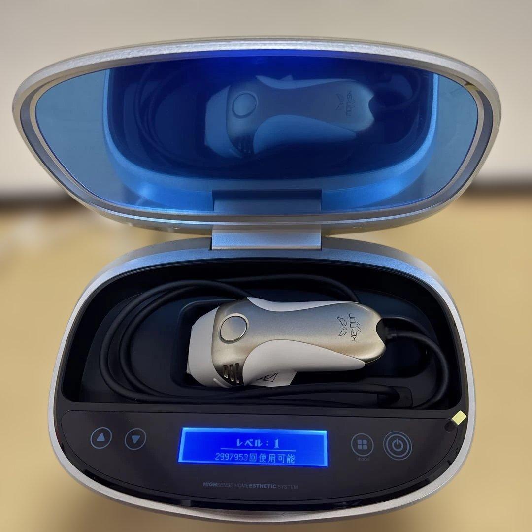 KE-NON 脱毛器 Ver.8.0 ケノン 脱毛器 美顔器 シャンパンゴールド