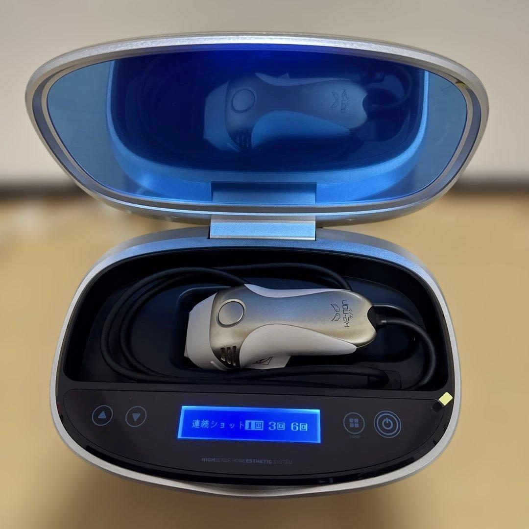 KE-NON 脱毛器 Ver.8.0 ケノン 脱毛器 美顔器 シャンパンゴールド