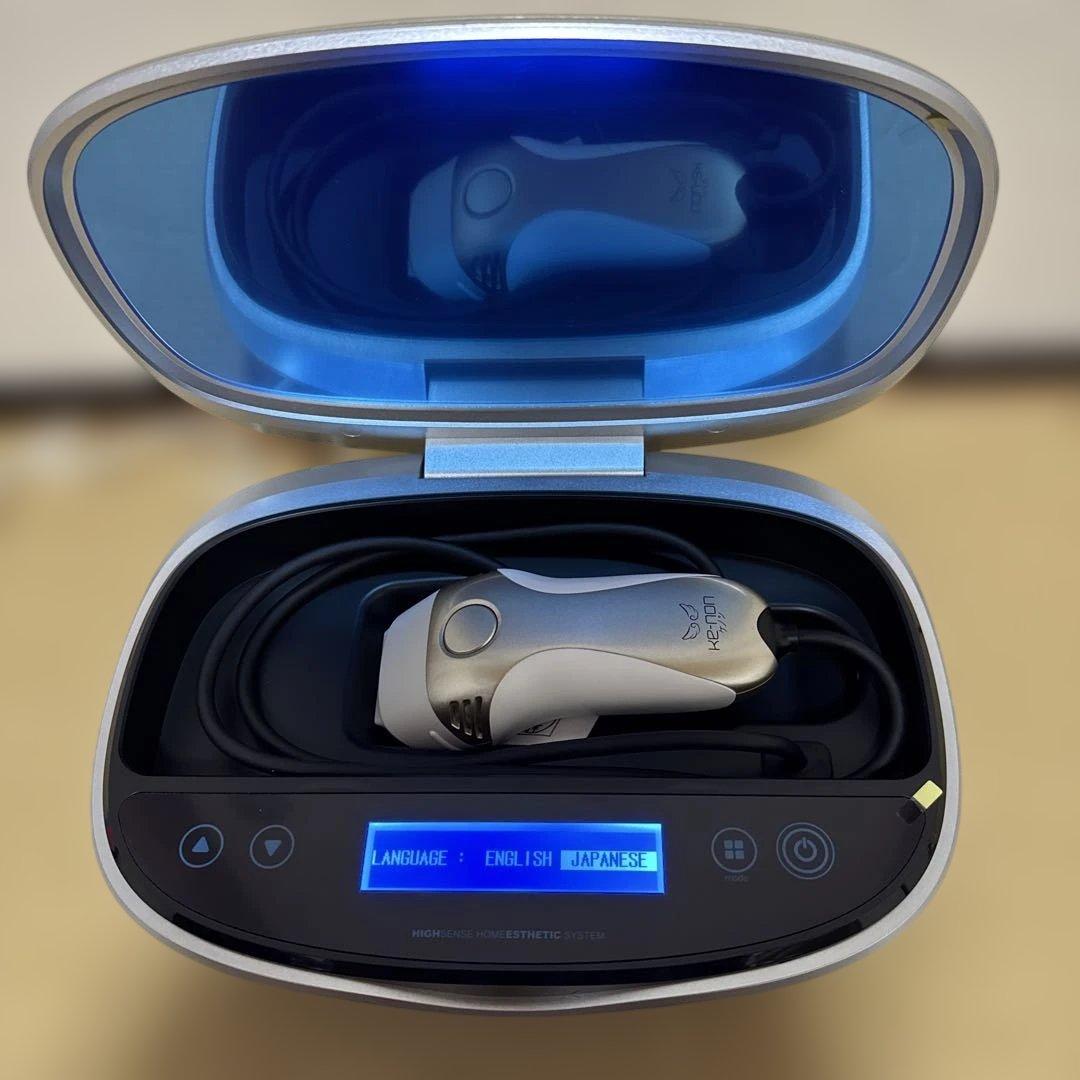 KE-NON 脱毛器 Ver.8.0 ケノン 脱毛器 美顔器 シャンパンゴールド