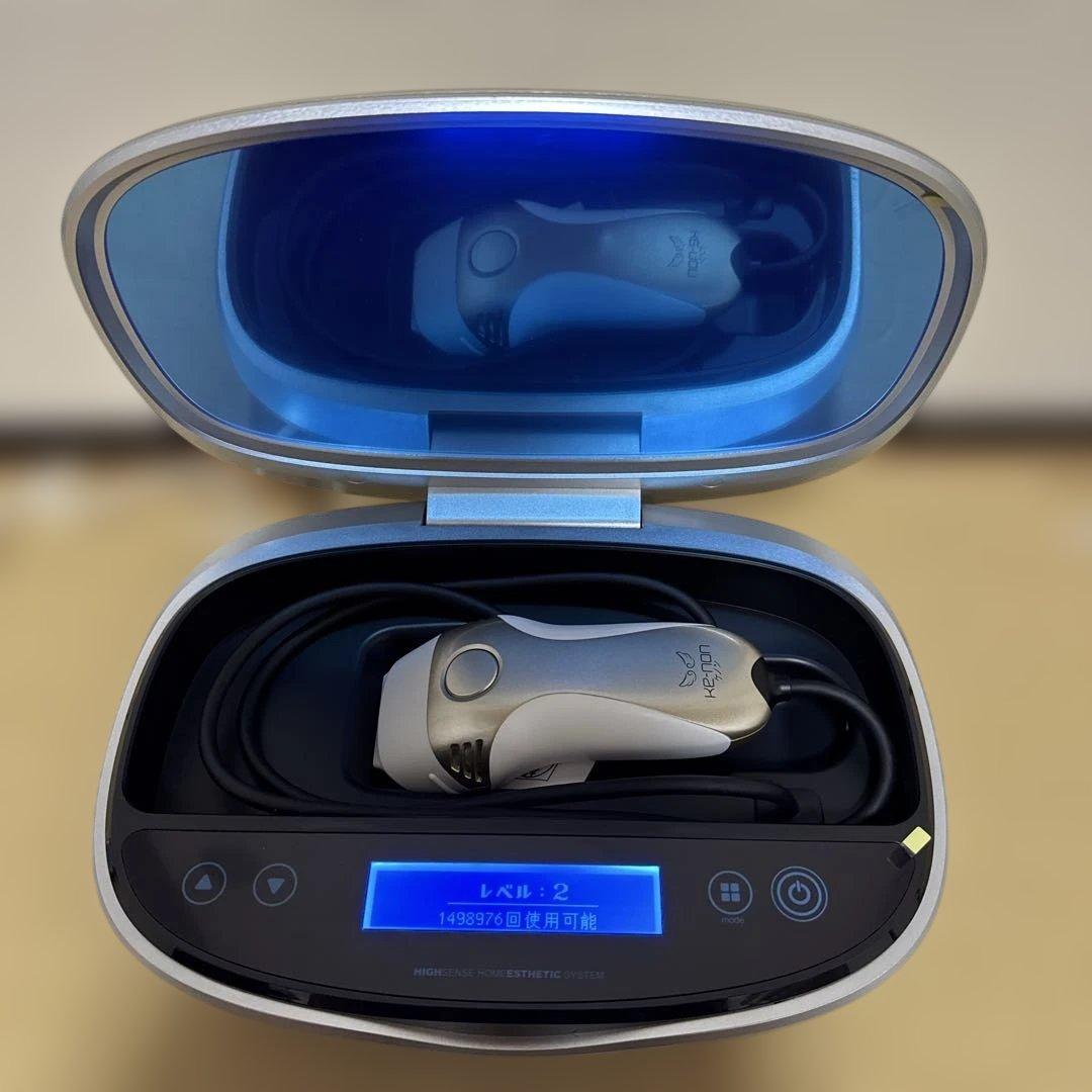 KE-NON 脱毛器 Ver.8.0 ケノン 脱毛器 美顔器 シャンパンゴールド