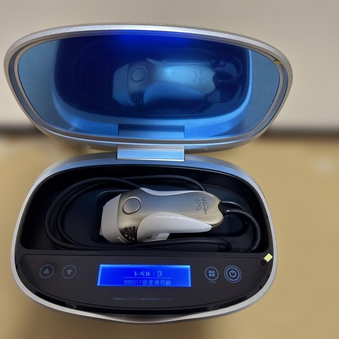 KE-NON 脱毛器 Ver.8.0 ケノン 脱毛器 美顔器 シャンパンゴールド