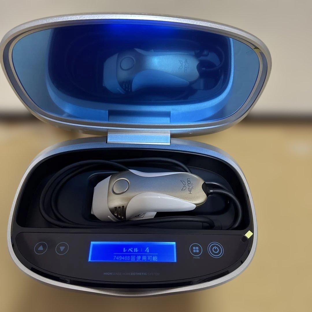 KE-NON 脱毛器 Ver.8.0 ケノン 脱毛器 美顔器 シャンパンゴールド