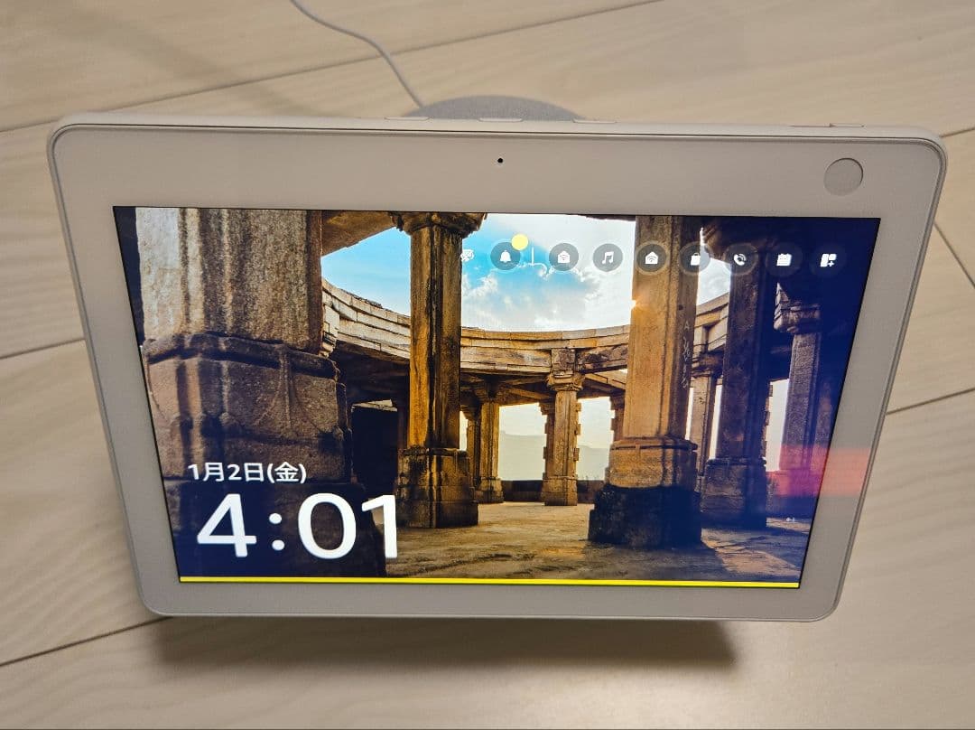 echo show 10 スマートスピーカー ホワイト タッチスクリーン
