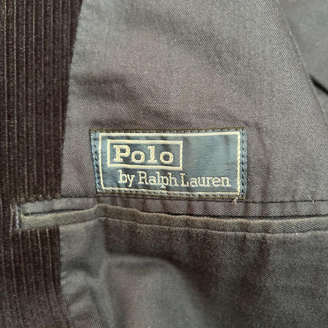 美品 90s POLO Ralph Lauren コーデュロイ ジャケット 紺